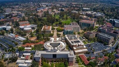 Aerial view of a University of California, Irvine. Credit: Jacob Boomsma/Shutterstock.