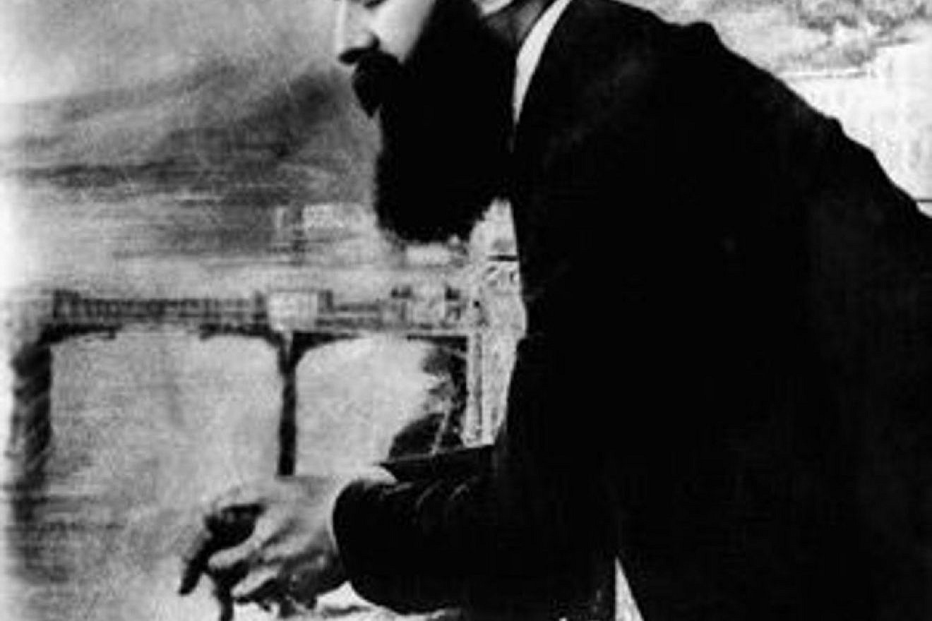Theodor Herzl, 1897. Credit: Public Domain Photo.