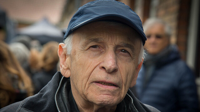 Holocaust survivor Max Eisen. Photo: Eynat Katz of the March of the Living
