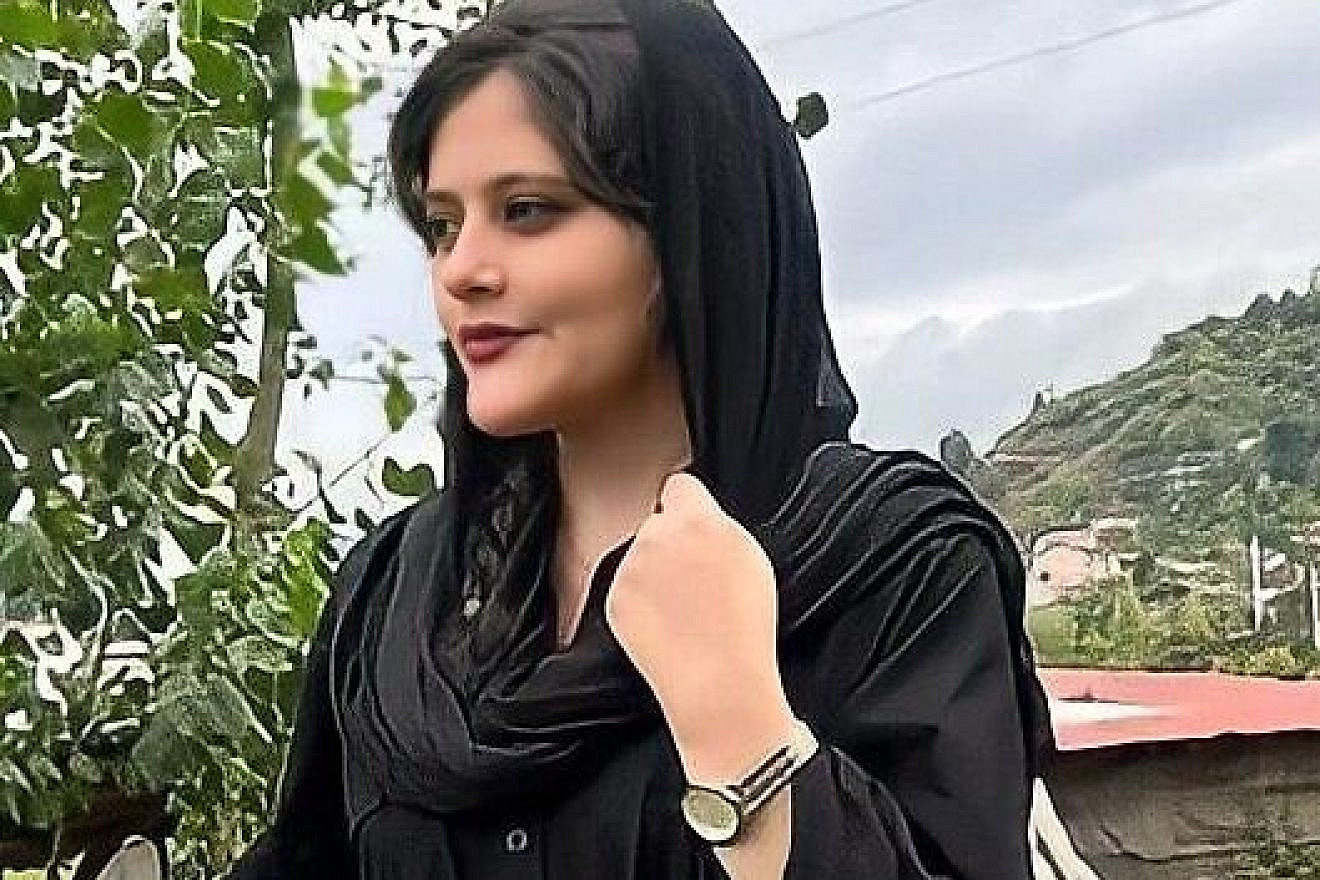 Mahsa Amini, 22, died in hospital on Sept. 16, 2022, after being detained in Tehran by Iranian "morality police." Source: Twitter.