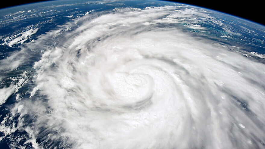 Hurricane Ian and the eye of the storm on Sept. 26. Credit: Photo: NASA.