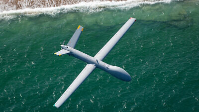 Elbit Systems' Hermes 900 unmanned aerial vehicle. Credit: Elbit Systems.