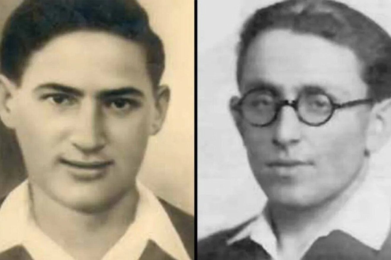 Private Binyamin Aryeh Eisenberg (left) and Private Yitzhak Rubinstein were killed during the Battle of Yad Mordechai in May 1948. Source: IDF Spokesperson's Unit.