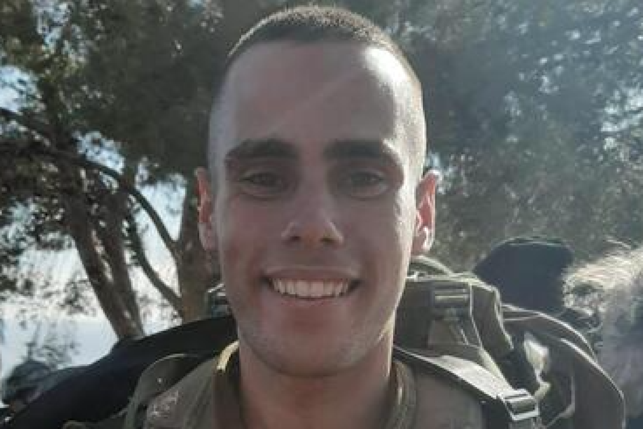 Israel Defense Forces Staff Seargant Ido Baruch was killed in a Palestinian terrorist attack in Samaria on Oct. 11, 2022. Credit: IDF Spokesperson's Unit.