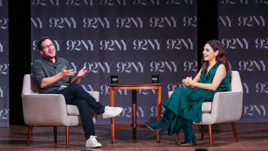 Mila Kunis at the 92nd Street Y being interviewed on Sept. 29, 2022 about coming to America, Ukraine and her new film “Luckiest Girl Alive." Credit: Michael Priest Photography.