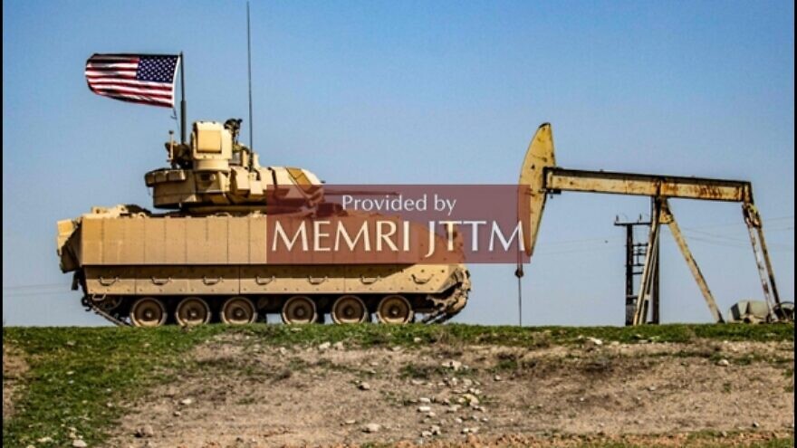 This photo of what appears to be a American tank was published in Hezbollah-affiliated media. Source: MEMRI.