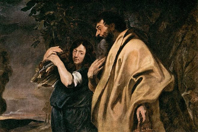 "Abraham and Isaac," oil on canvas, Anthony van Dyck, circa 1617. Credit: National Gallery Prague via Wikimedia Commons.