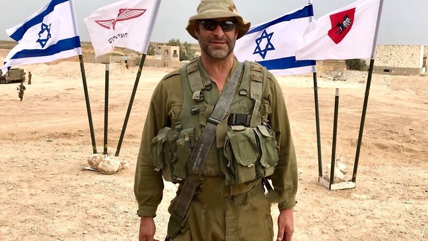 Ari Fuld during IDF reserve service. Photo: courtesy of the Fuld family.