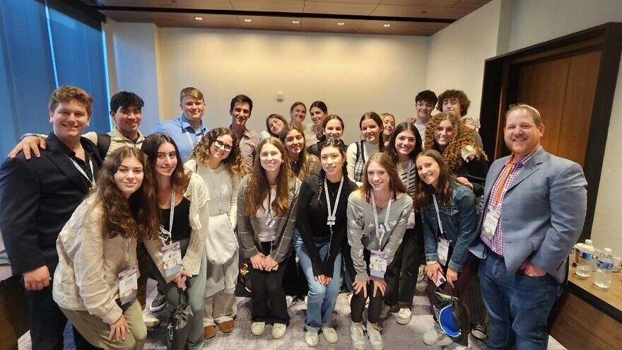 Students attend Jewish National Fund-USA’s High School Summit. Credit: JNF-USA.