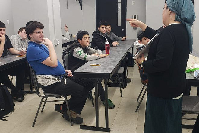 Driver’s ed course at Yachad's Marylin and Sheldon David IVDU Boys Upper School in Brooklyn