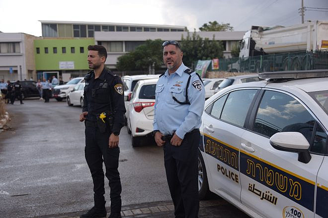 Israeli police officers, Nov. 1, 2022. Credit: Israel Police Spokesperson's Unit.