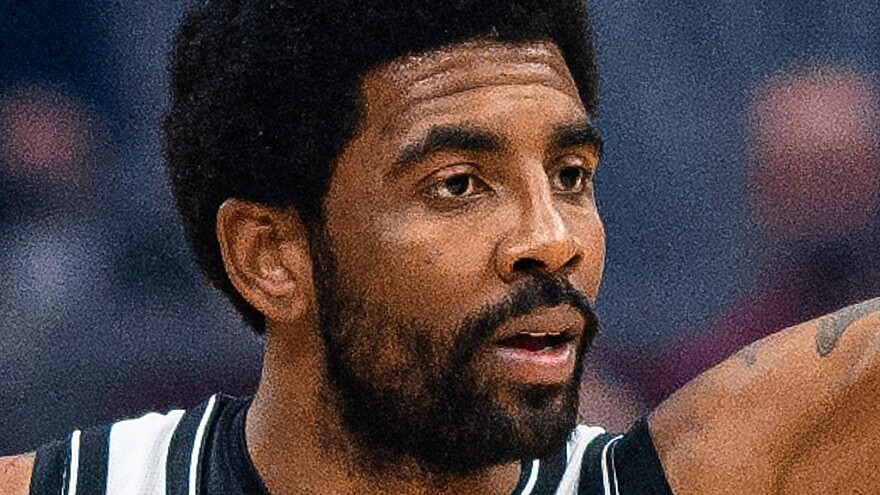 Brooklyn Nets point guard Kyrie Irving. Credit: Wikipedia Commons.