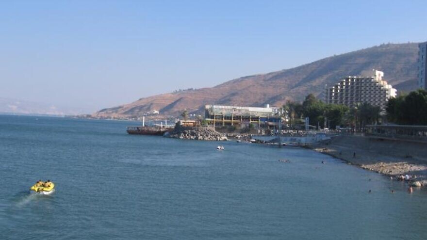 The Sea of Galilee in northern Israel. Credit: Ilana Shkolnik via Wikimedia Commons.