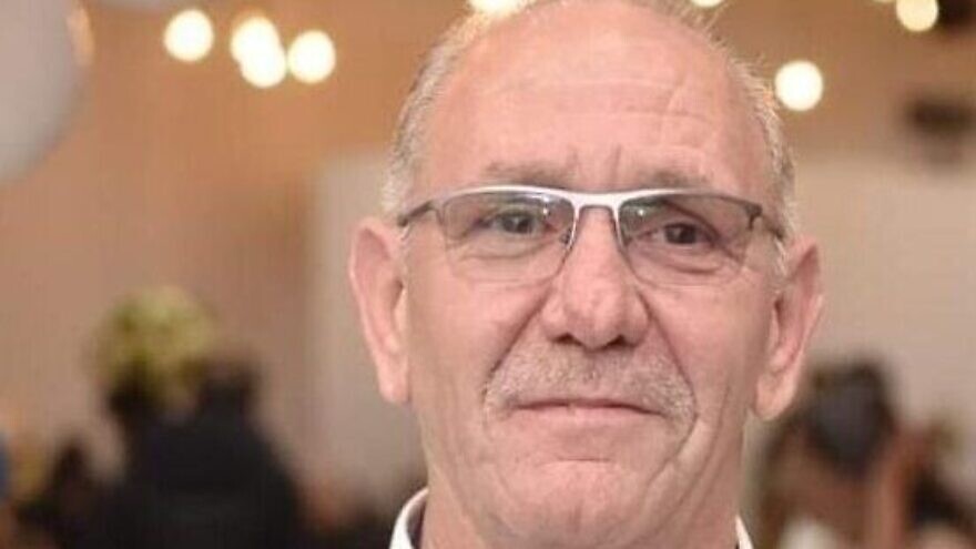 Shalom Sofer, 55, was stabbed on Oct. 25, 2022 as he exited a store in al-Funduq in Samaria. He died of his wounds on Nov. 8. Credit: Courtesy.