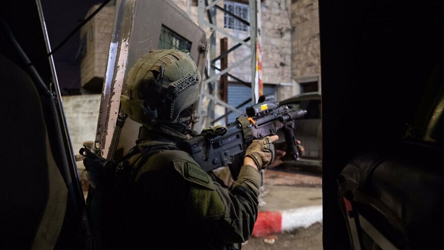 Israeli troops participate in counter-terror operations in Judea and Samaria, Nov. 8, 2022. Credit: IDF Spokesperson's Office.