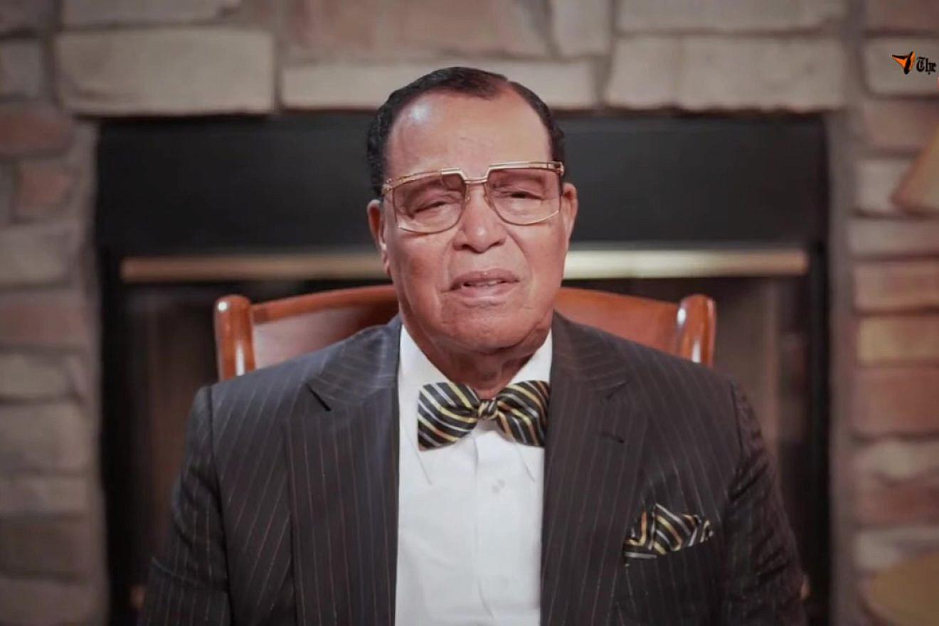 Nation of Islam leader Louis Farrakhan speaks about the Kyrie Irving and Kanye West antisemitism scandals, Nov. 10, 2022. Source: The Collective 9/YouTube.