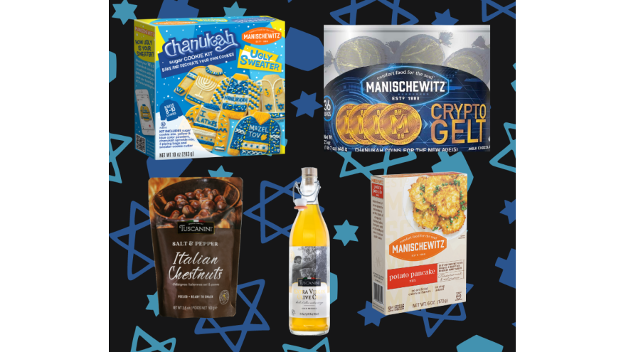 Delicious Chanukah treats from Manischewitz, Tuscanini, and more!