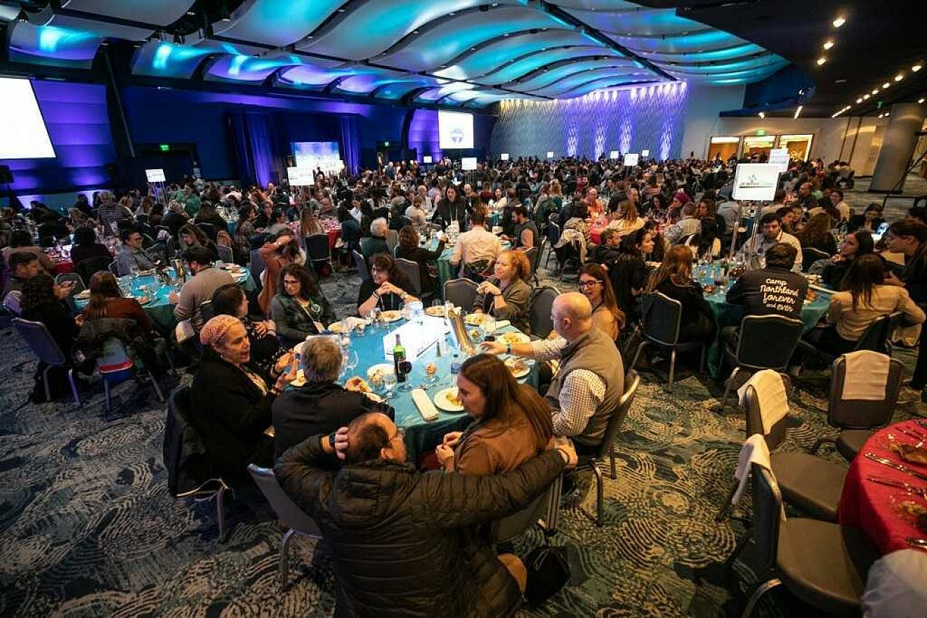 The Foundation for Jewish Camp’s Leaders Assembly in Atlanta, Georgia. Courtesy of the Foundation for Jewish Camp.