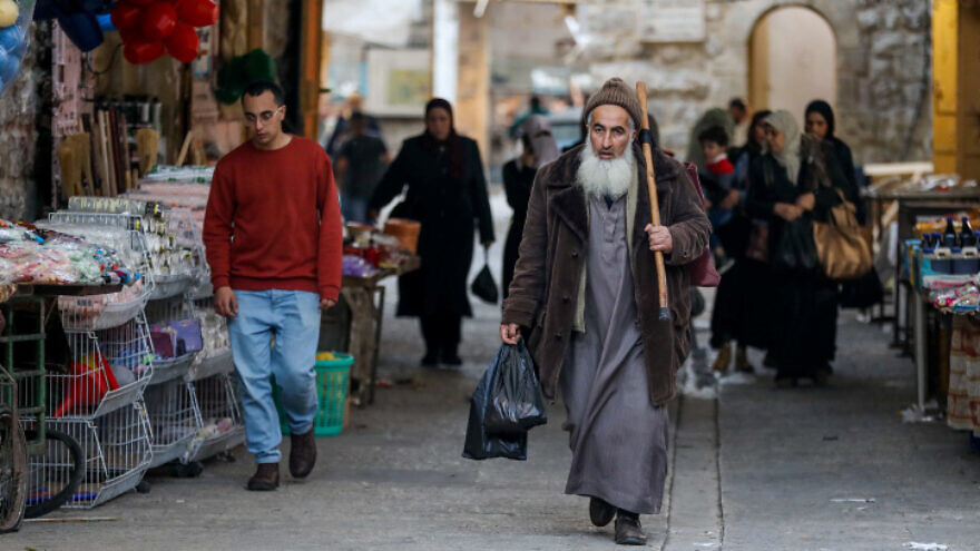 The Old City in Hebron, Dec. 3, 2022. Photo by Wisam Hashlamoun/Flash90.
