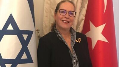 Israeli Ambassador to Turkey Irit Lillian. Credit: Israeli Ministry of Foreign Affairs.