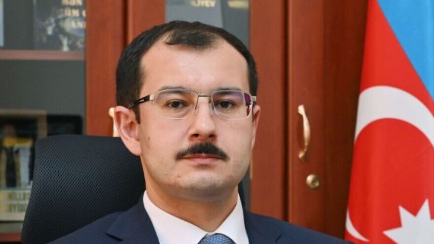Azerbaijani Ambassador to Israel Mukhtar Mammadov. Credit: Haqqin.az.