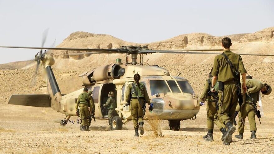 Paran Brigade fighters in the field, Credit: IDF Spokesperson's Unit.