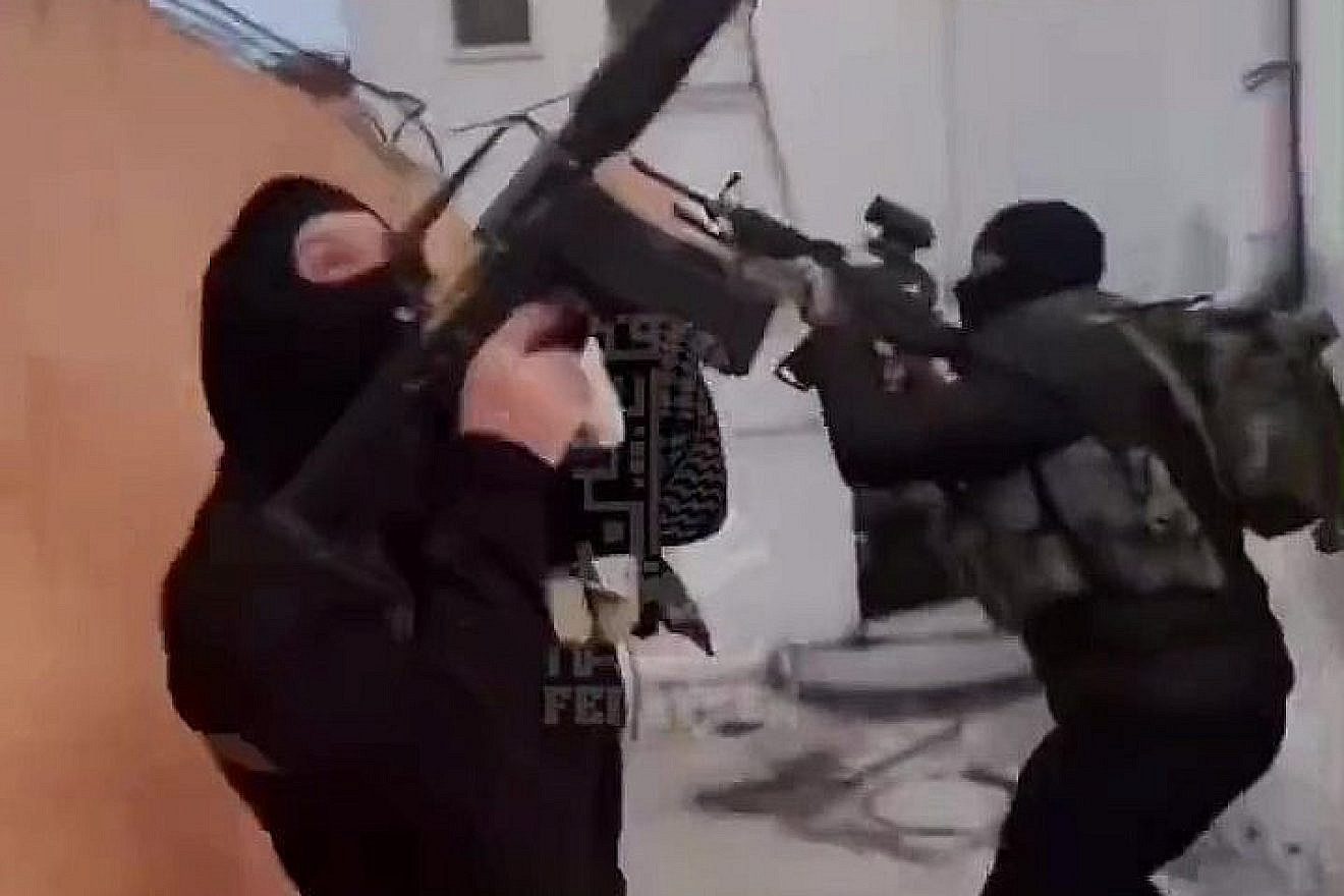 Fatah gunmen train in Jenin, December 2022. Source: The Fedayeen Twitter account via MEMRI.