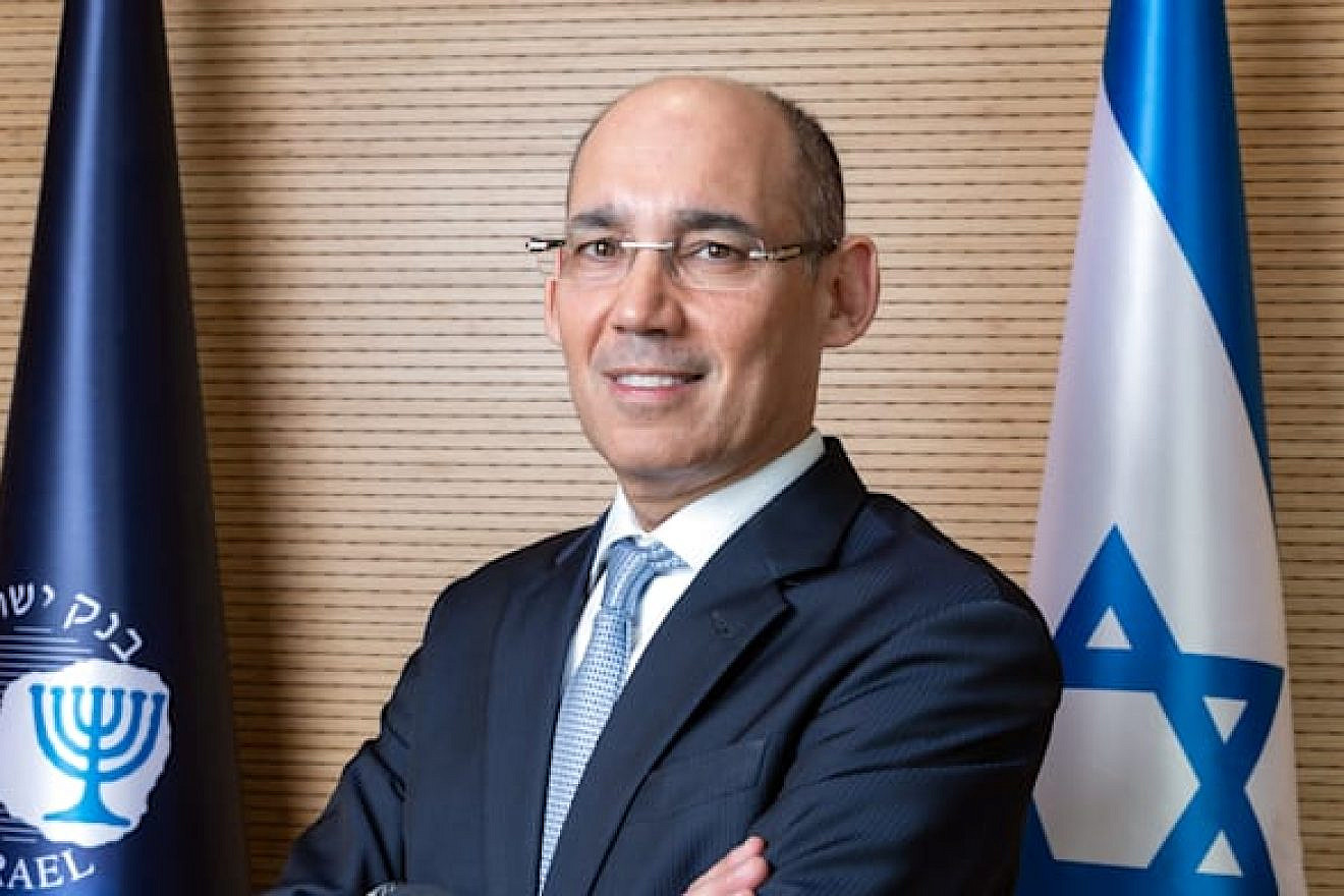 Bank of Israel Gov. Amir Yaron. Credit: Bank of Israel spokesperson.