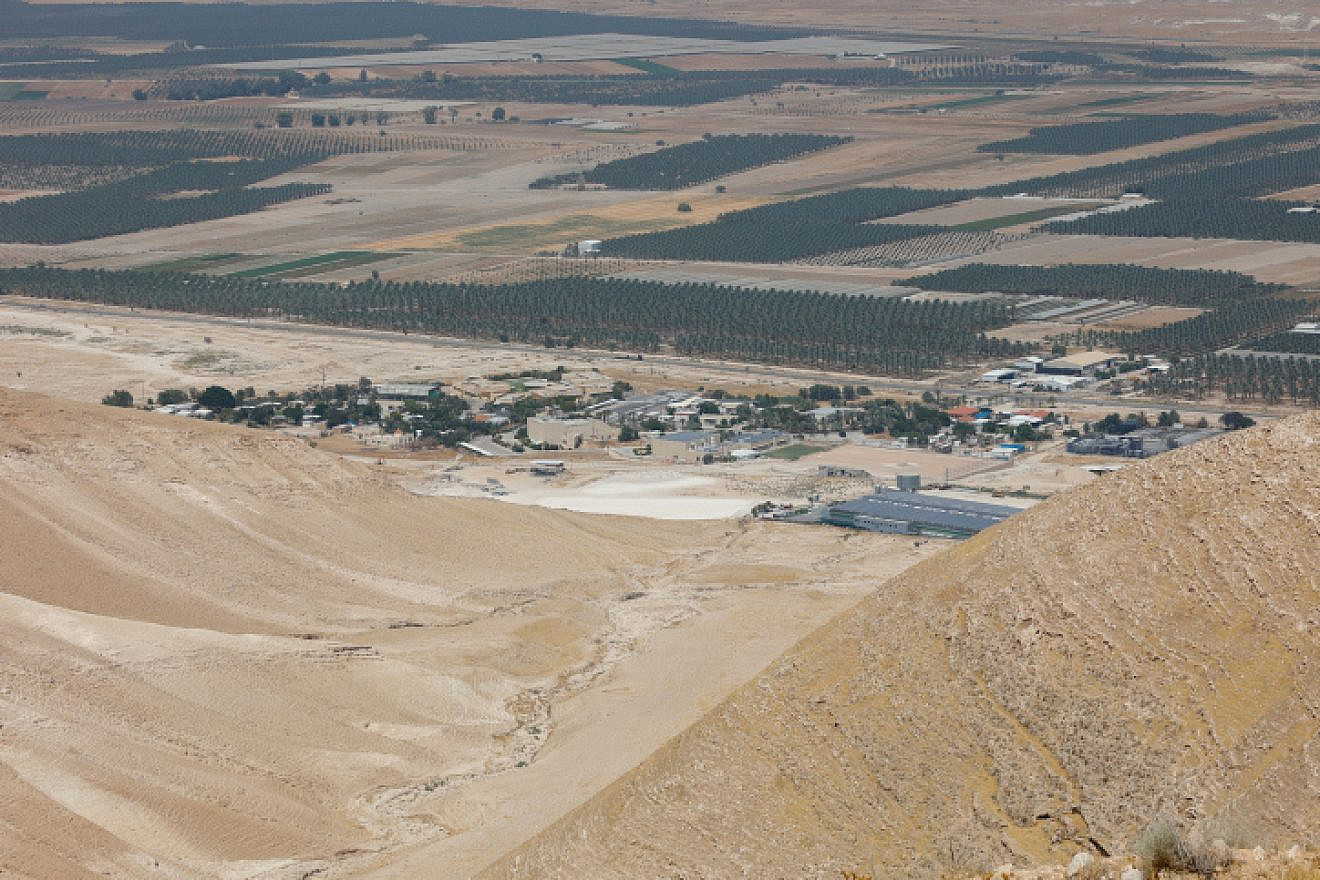 The Jordan Valley, July 4, 2022. Photo by Gershon Elinson/Flash90.