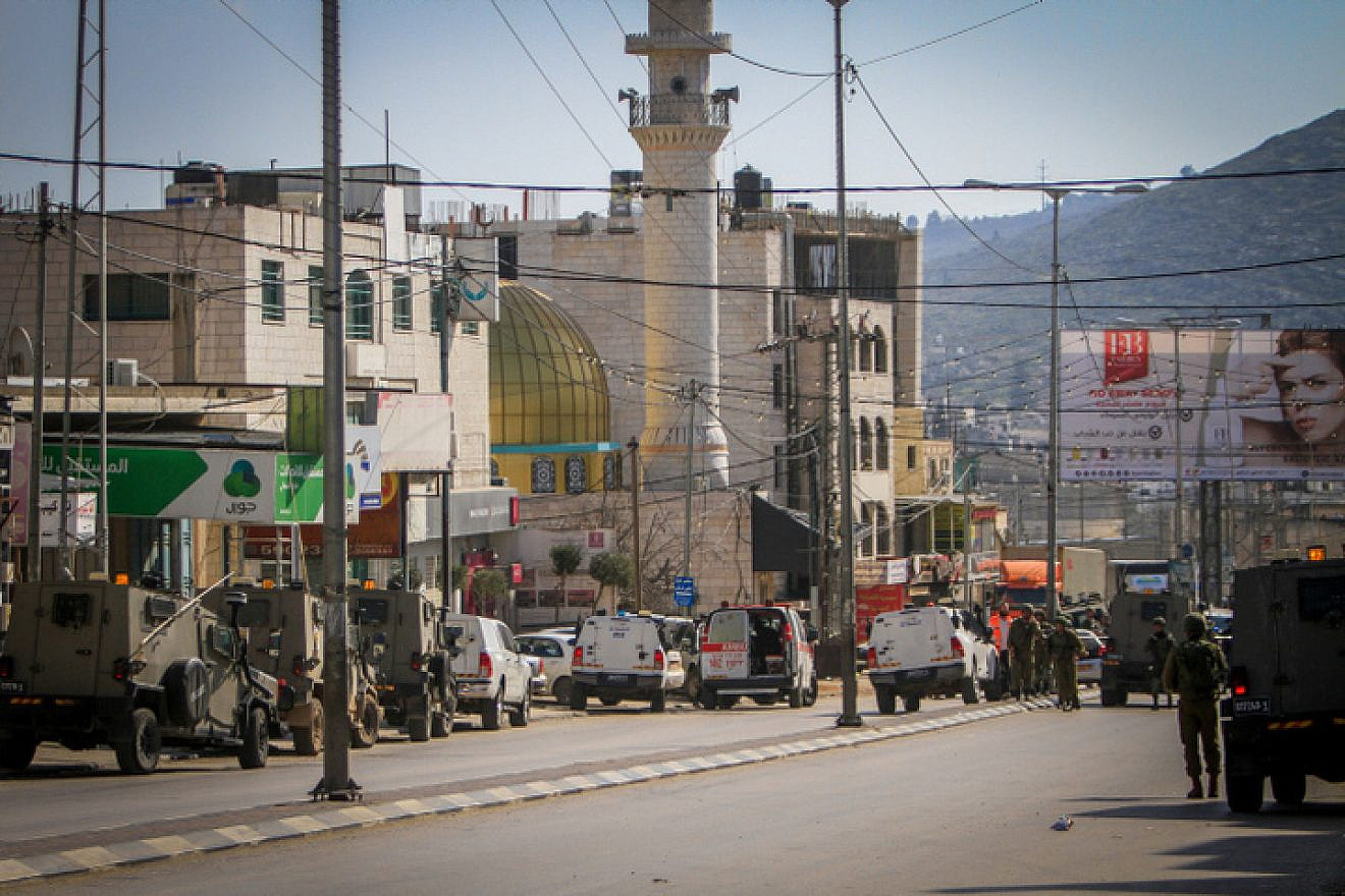 Huwara, south of Nablus, Feb. 26, 2023. Photo by Nasser Ishtayeh/Flash90.