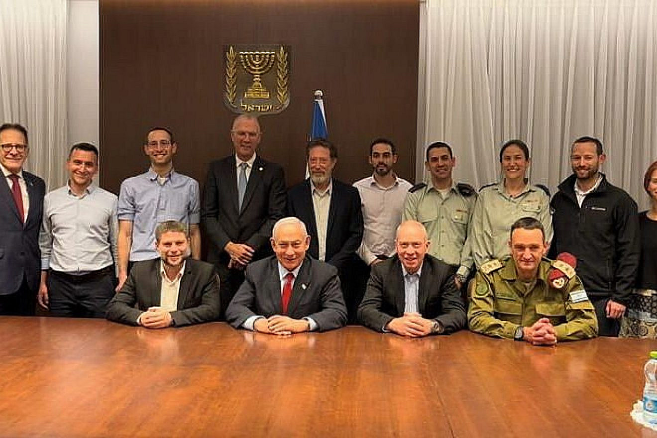 Top Israeli officials have agreed on a multi-year defense budget that will be incorporated into the broader 2023-2024 state budget currently being devised, Feb. 22, 2023. Credit: Courtesy.