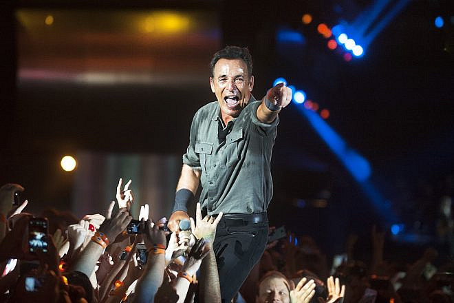 Bruce Springsteen performs in Rio de Janeiro, Sept. 21, 2013. Photo by Antonio Scorza/Shutterstock.