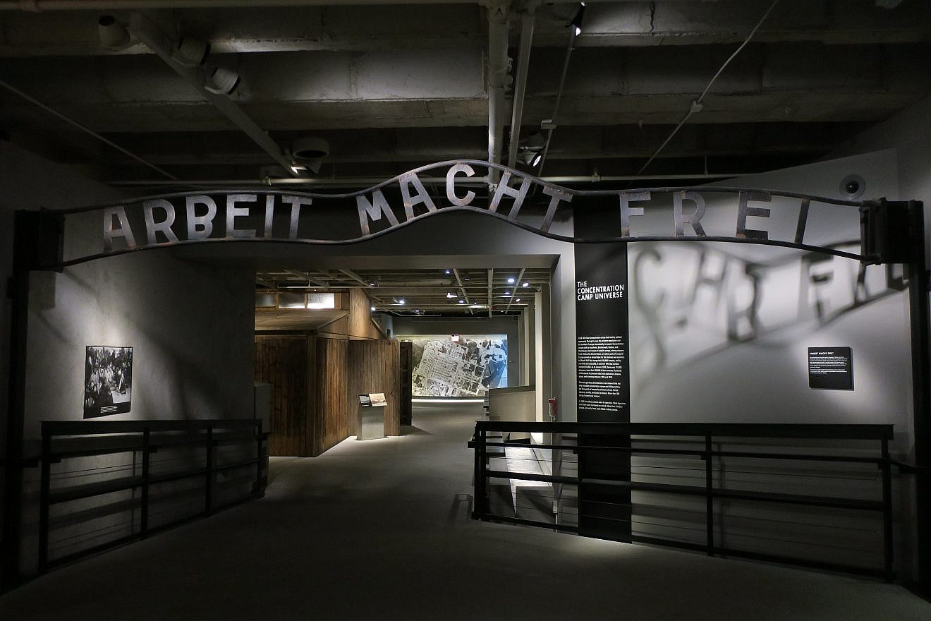 A display in the United States Holocaust Memorial Museum in Washington, D.C. Photo by Menachem Wecker.