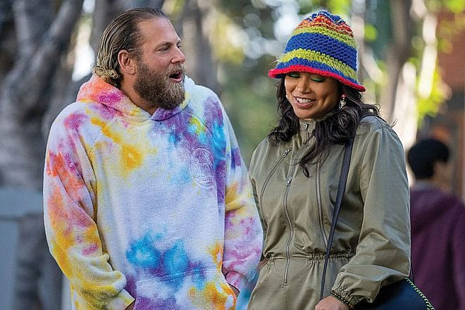 Actors Jonah Hill and Lauren London star in the new Netflix comedy "You People." Source: Netflix.