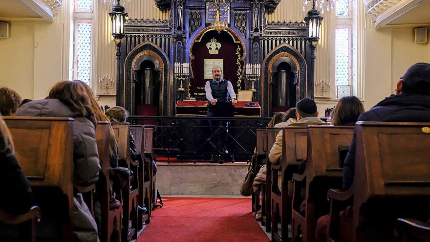 The Ashkenazi synagogue in Istanbul, Turkey on Feb. 26, 2019. Credit: Ilker Murat Gurer/Shutterstock.