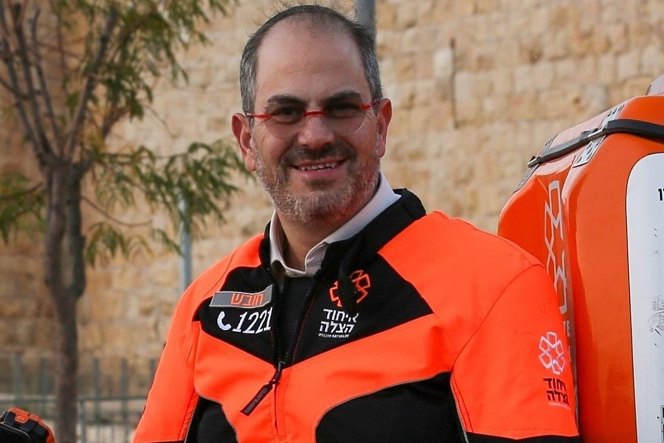 Eli Beer, founder and president of United Hatzalah of Israel. Credit: Courtesy.