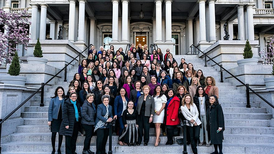 To mark Women’s History Month and the Jewish holiday of Purim, the White House hosted its first-ever Jewish Women’s Forum on March 9, 2023. Source: Twitter/The White House.