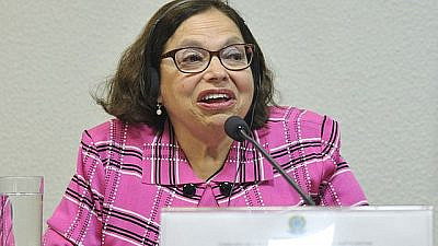 Judith Heumann in 2015. Photo by Geraldo Magela/Agência Senado.