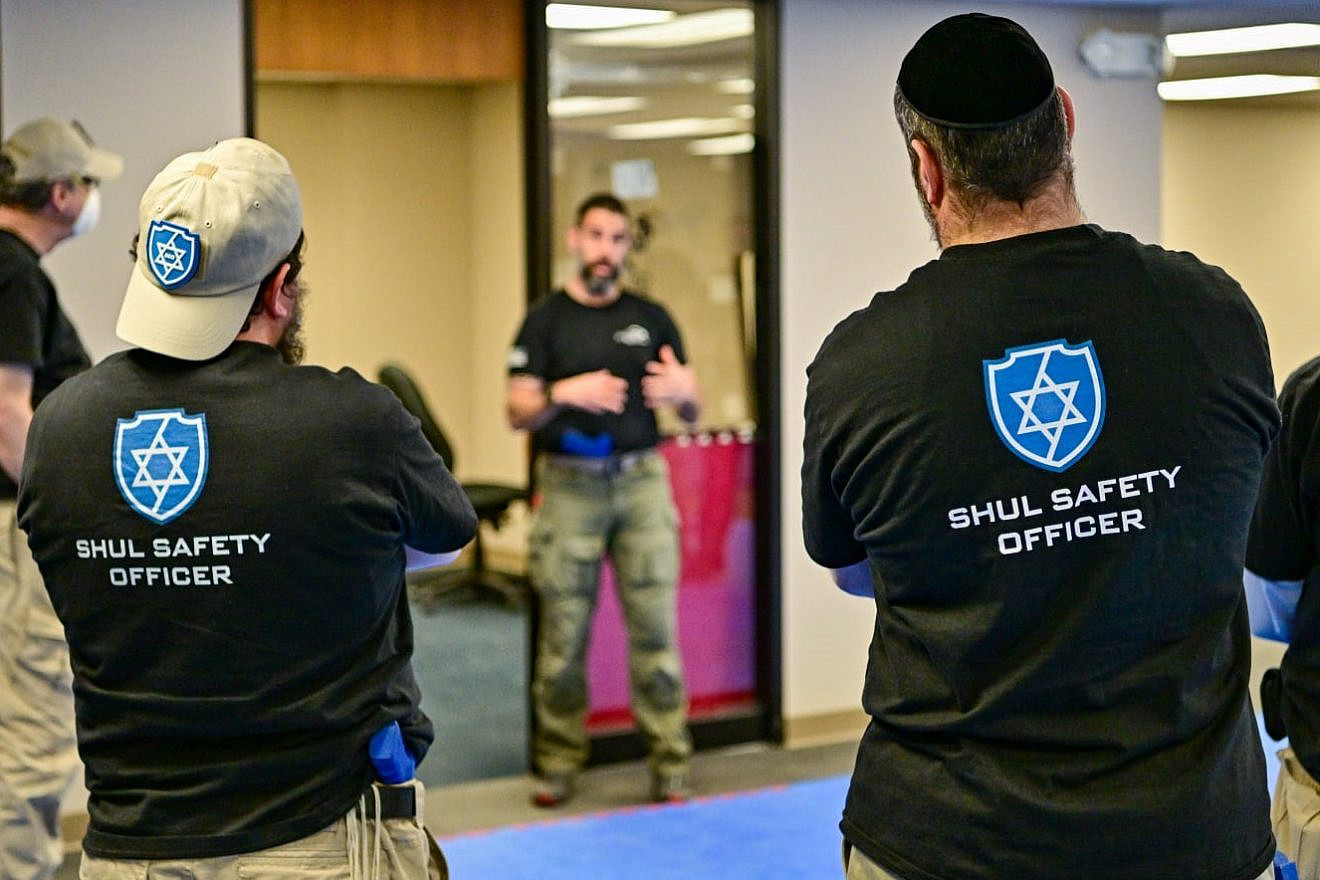 Firearms training for Orthodox Jews in Chicago. Credit: Photo courtesy of Magen Chicago.