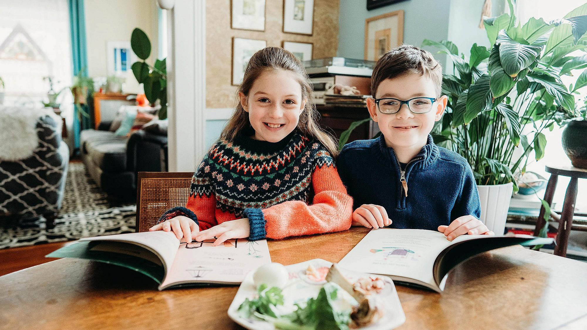 Passover is a time for the kids to get into the kitchen. Credit: PJ Library.