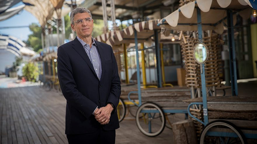 Rabbi Rick Jacobs, president of the Union for Reform Judaism, at the First Station Complex in Jerusalem on June 27, 2018. Photo by Yonatan Sindel/Flash90.