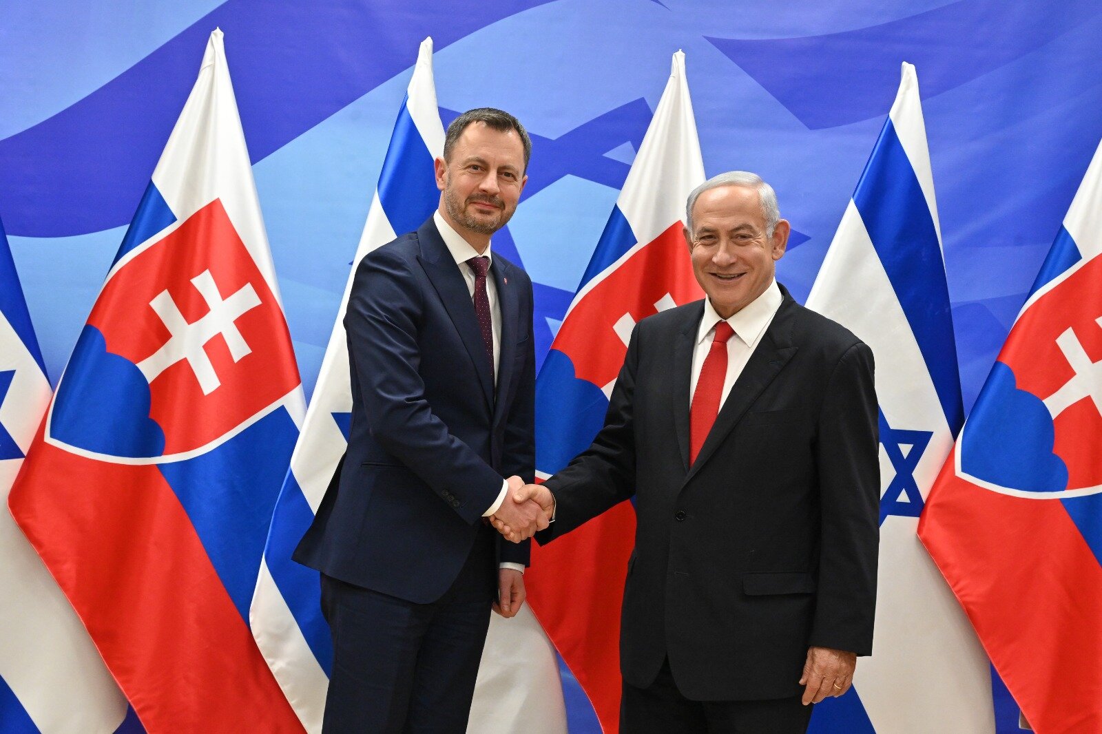 Israel tiene como objetivo «avanzar» con Eslovaquia mientras los primeros ministros se reúnen en Jerusalén