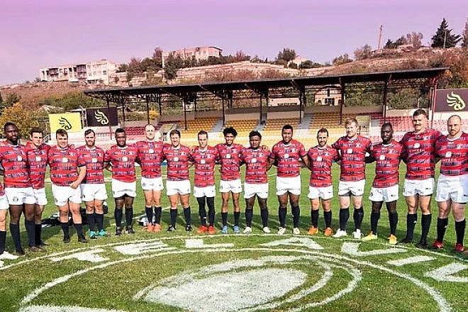 Tel Aviv Heat rugby team. Credit: telavivheat.com/