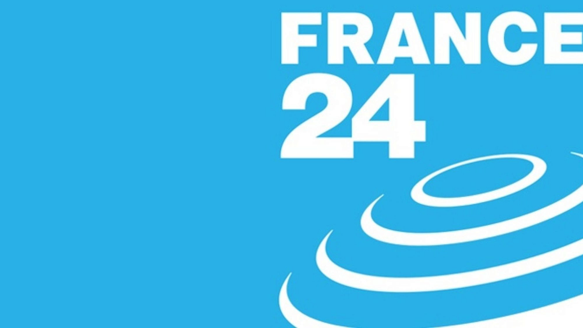 The France24 logo. Source: Screenshot.