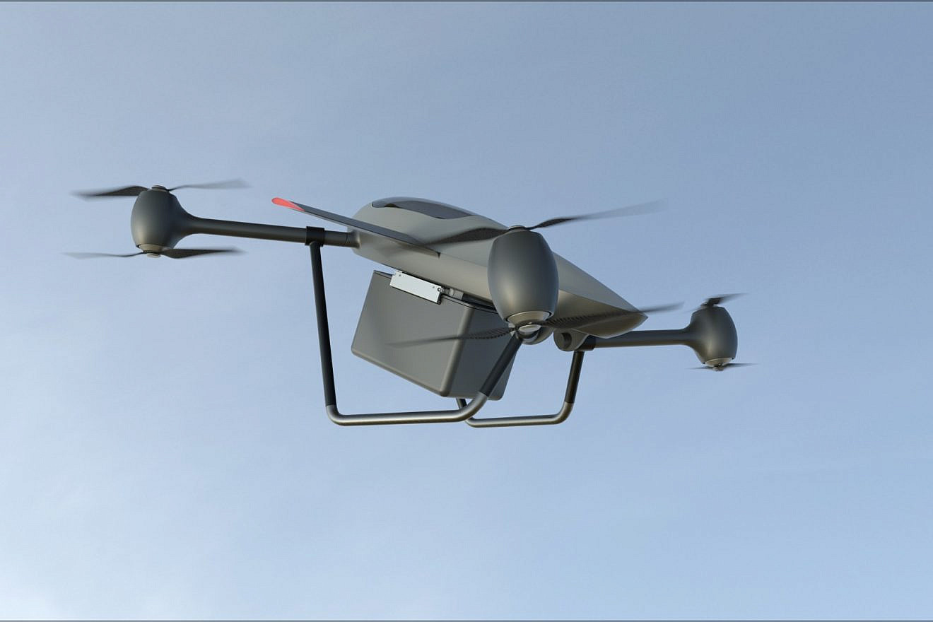 HevenDrones' H2D55 UAV. Credit: Courtesy.