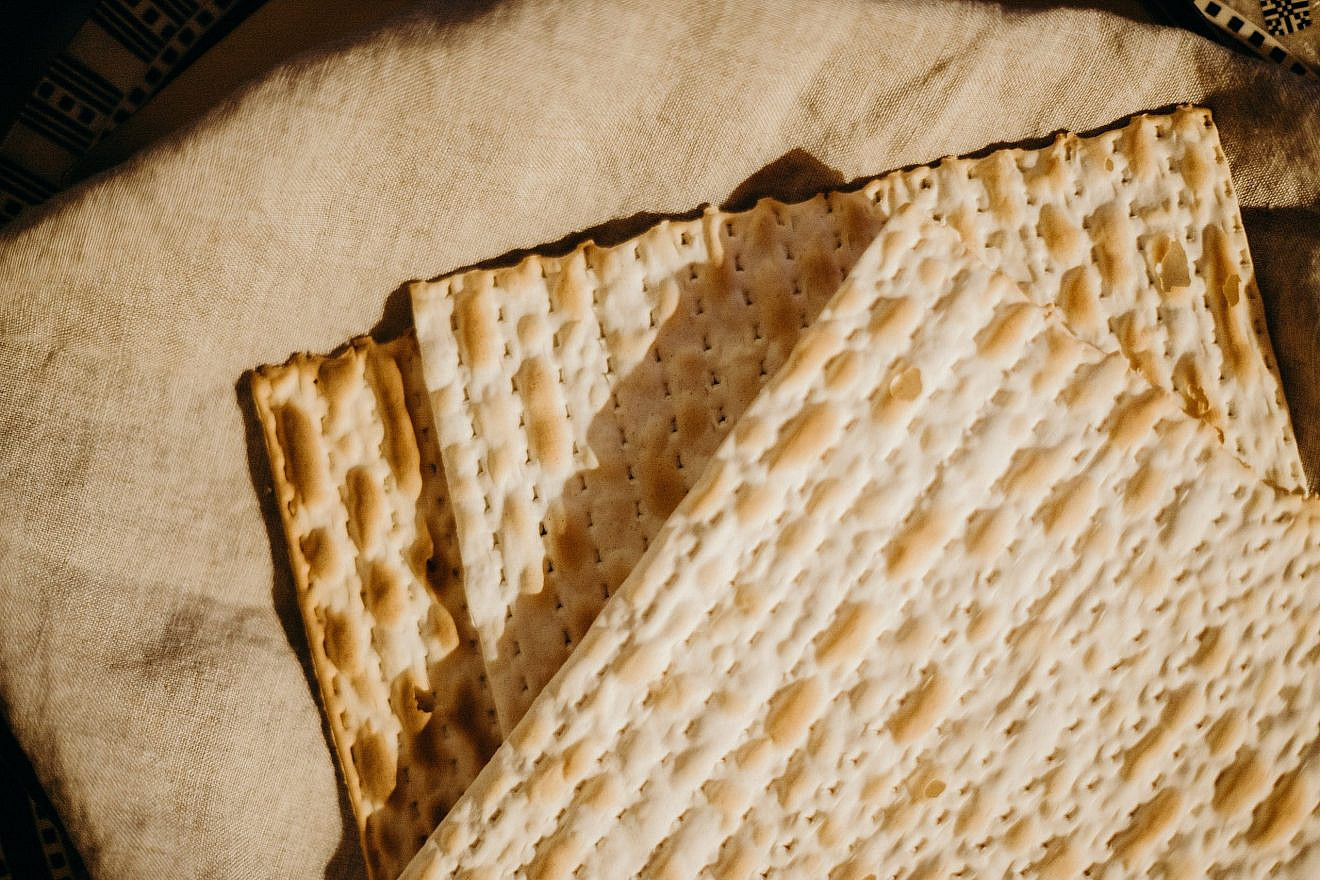 Passover matzah. Credit: Cottonbro Studio via Pexels.