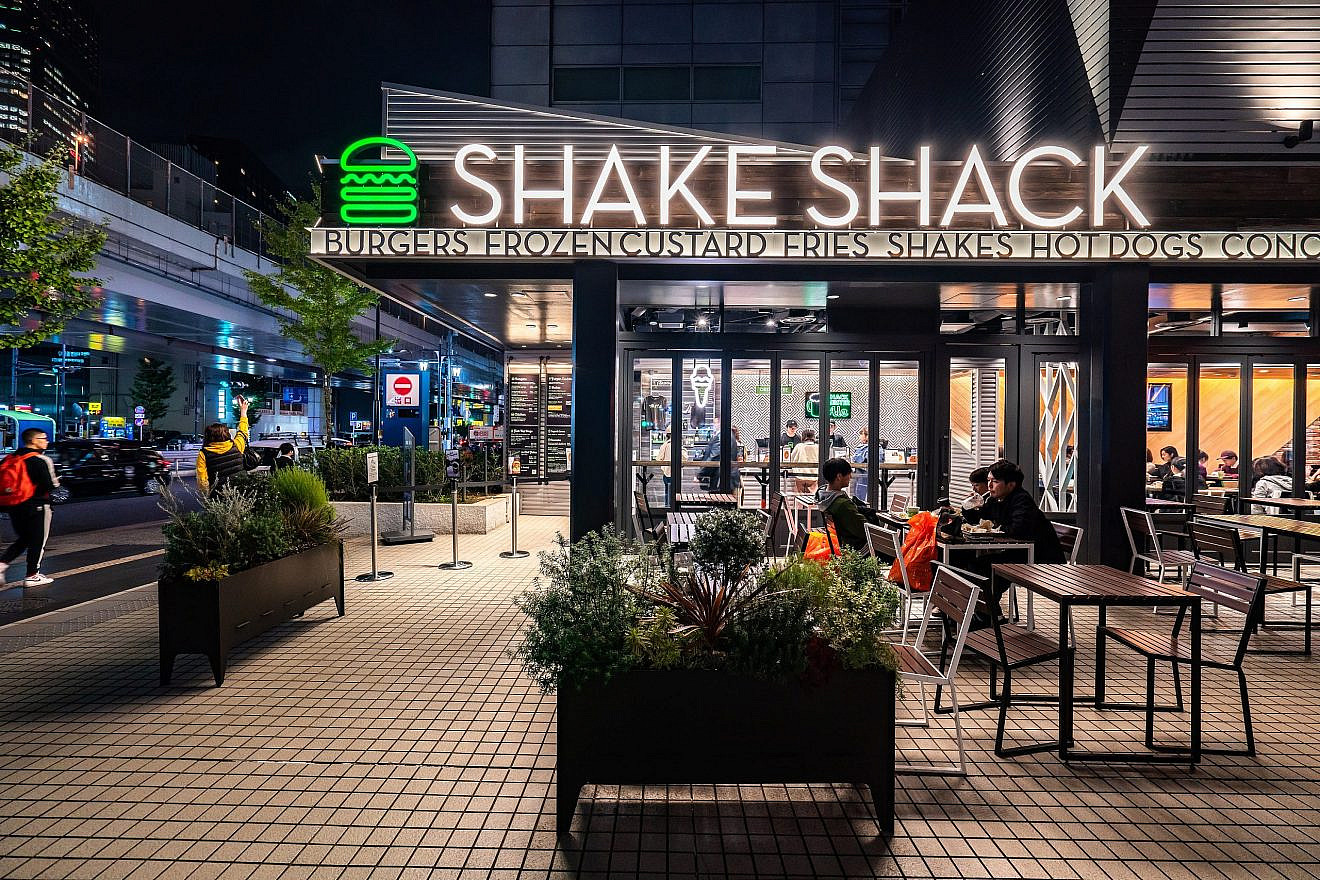 A Shake Shack fast-food restaurant in central Tokyo.Credit: YAO23/Shutterstock.
