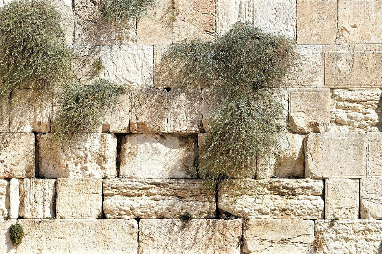 The Western Wall, or Kotel, in Jerusalem. Credit: Pixabay.