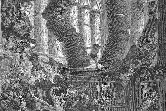 "The Death of Samson" (1866) by Gustave Doré. Source: public domain