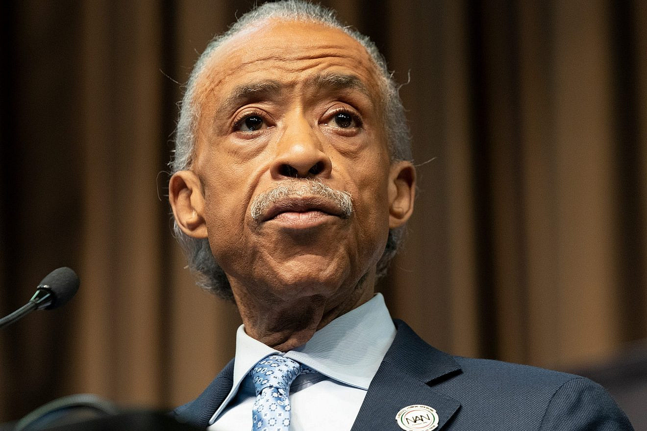 Al Sharpton speaks during the National Action Network 2019 convention at Sheraton Times Square, N.Y., in 2019. Credit: Lev Radin/Shutterstock.